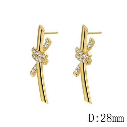 BC Wholesale Earrings Jewelry Copper Earrings With 925 Silver Needle Earrings NO.#CJ005E00967