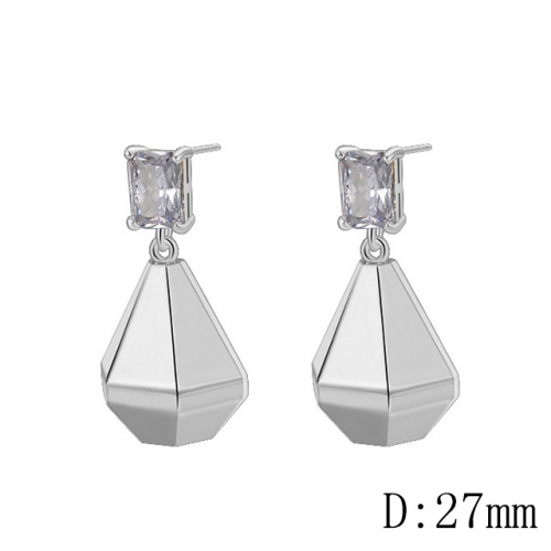 BC Wholesale Earrings Jewelry Copper Earrings With 925 Silver Needle Earrings NO.#CJ005E00828