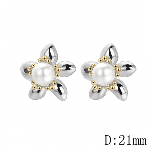 BC Wholesale Earrings Jewelry Copper Earrings With 925 Silver Needle Earrings NO.#CJ005E00414