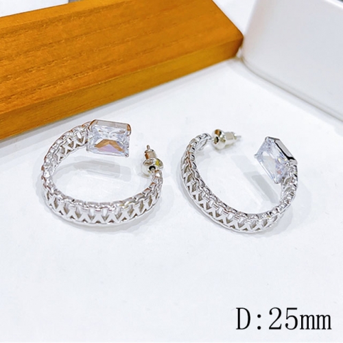 BC Wholesale Earrings Jewelry Copper Earrings With 925 Silver Needle Earrings NO.#CJ005E00679