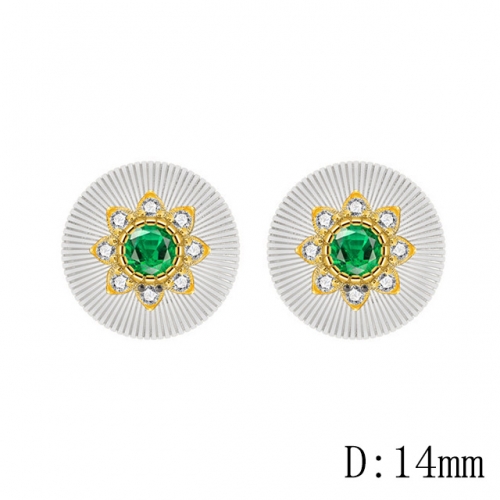 BC Wholesale Earrings Jewelry Copper Earrings With 925 Silver Needle Earrings NO.#CJ005E01492