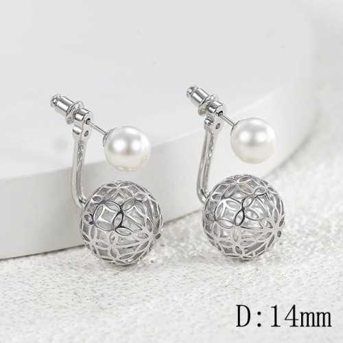 BC Wholesale Earrings Jewelry Copper Earrings With 925 Silver Needle Earrings NO.#CJ005E01061