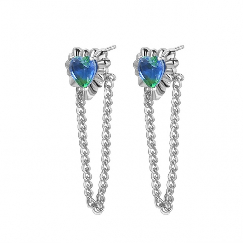 BC Wholesale Earrings Jewelry Copper Earrings With 925 Silver Needle Earrings NO.#CJ005E00961