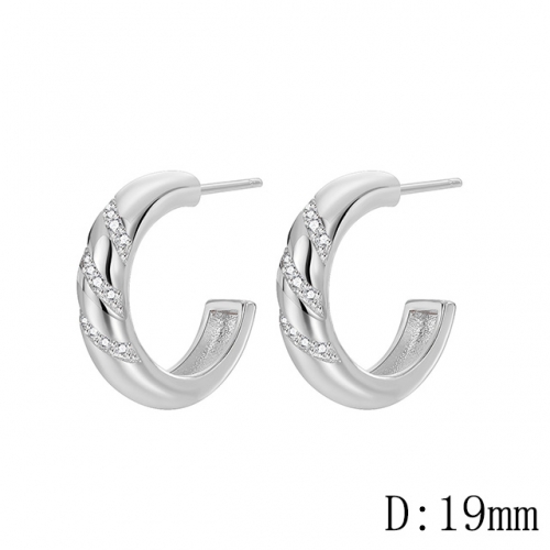 BC Wholesale Earrings Jewelry Copper Earrings With 925 Silver Needle Earrings NO.#CJ005E01362