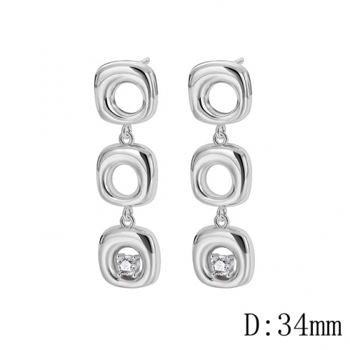 BC Wholesale Earrings Jewelry Copper Earrings With 925 Silver Needle Earrings NO.#CJ005E00939