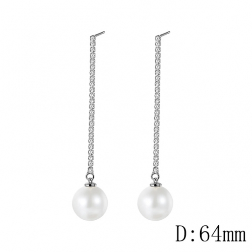 BC Wholesale Earrings Jewelry Copper Earrings With 925 Silver Needle Earrings NO.#CJ005E01103