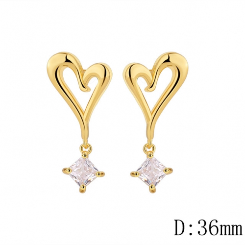 BC Wholesale Earrings Jewelry Copper Earrings With 925 Silver Needle Earrings NO.#CJ005E00813