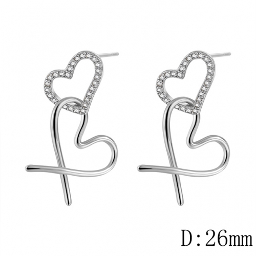 BC Wholesale Earrings Jewelry Copper Earrings With 925 Silver Needle Earrings NO.#CJ005E01188