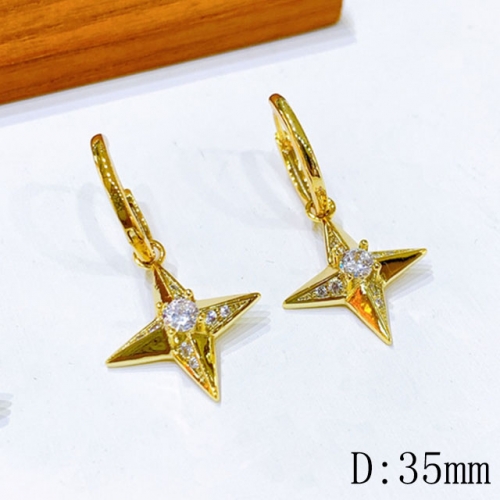 BC Wholesale Earrings Jewelry Fashion Copper Earrings Good Quality Earrings NO.#CJ005E00354
