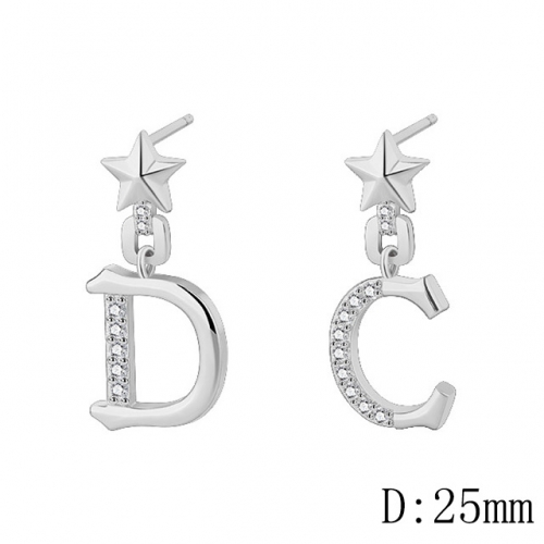 BC Wholesale Earrings Jewelry Copper Earrings With 925 Silver Needle Earrings NO.#CJ005E00643