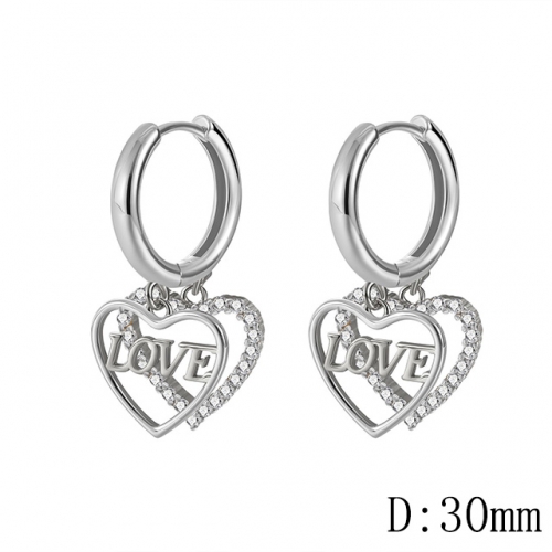 BC Wholesale Earrings Jewelry Fashion Copper Earrings Good Quality Earrings NO.#CJ005E01190