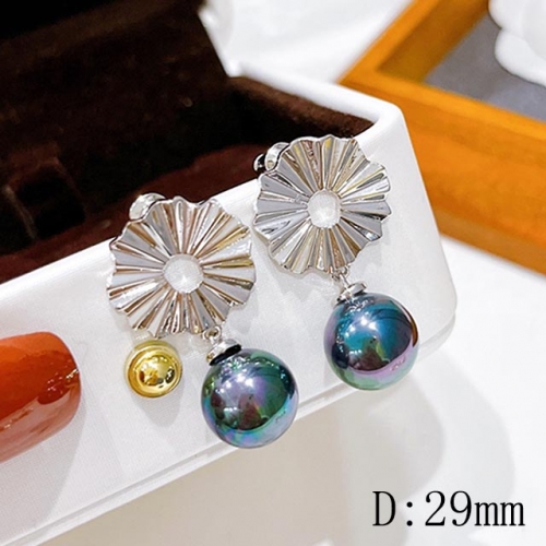 BC Wholesale Earrings Jewelry Copper Earrings With 925 Silver Needle Earrings NO.#CJ005E00742