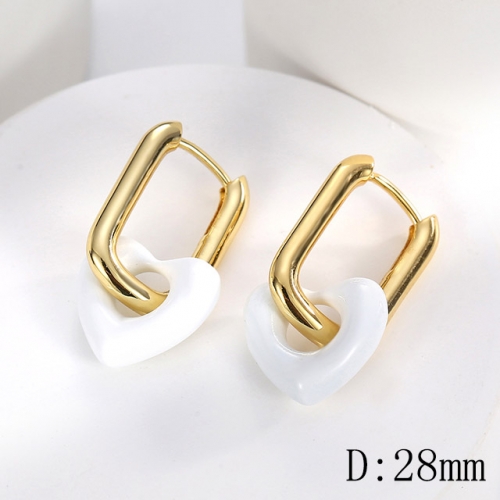 BC Wholesale Earrings Jewelry Fashion Copper Earrings Good Quality Earrings NO.#CJ005E01026