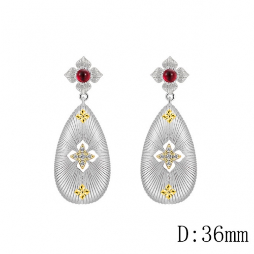 BC Wholesale Earrings Jewelry Copper Earrings With 925 Silver Needle Earrings NO.#CJ005E01606
