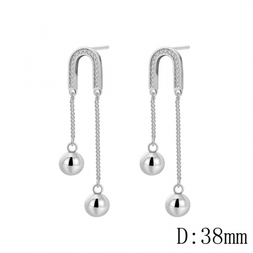 BC Wholesale Earrings Jewelry Copper Earrings With 925 Silver Needle Earrings NO.#CJ005E01338