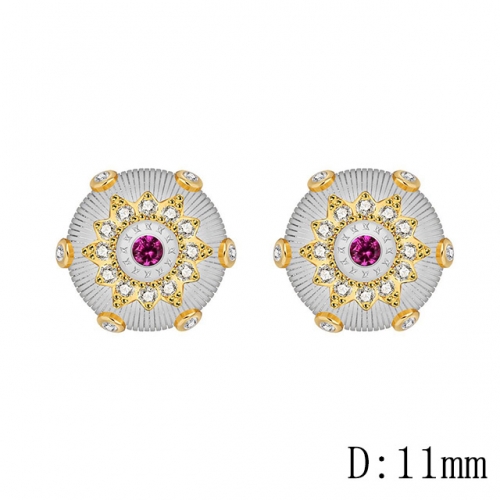 BC Wholesale Earrings Jewelry Copper Earrings With 925 Silver Needle Earrings NO.#CJ005E01655