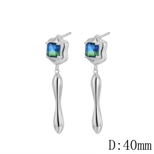 BC Wholesale Earrings Jewelry Copper Earrings With 925 Silver Needle Earrings NO.#CJ005E01084