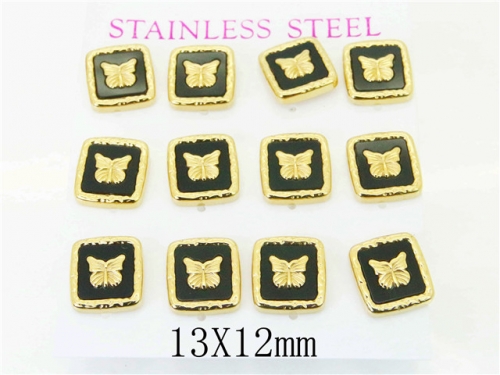 BC Wholesale Earrings Jewelry Stainless Steel Earrings Studs NO.#BC59E1183IMW