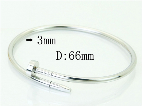 BC Wholesale Bangles Jewelry Stainless Steel 316L Bangle NO.#BC80B1601NL
