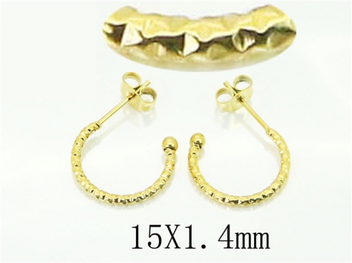 BC Wholesale Earrings Jewelry Stainless Steel Earrings Studs NO.#BC12E0312ILA