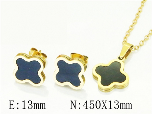 BC Wholesale Jewelry Sets 316L Stainless Steel Jewelry Earrings Pendants Sets NO.#BC65S0225KL