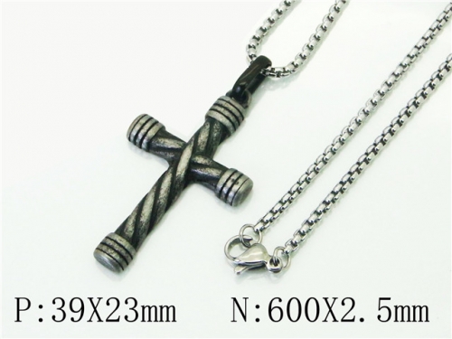 BC Wholesale Necklace Jewelry Stainless Steel 316L Necklace NO.#BC41N0124HHD