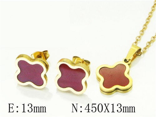BC Wholesale Jewelry Sets 316L Stainless Steel Jewelry Earrings Pendants Sets NO.#BC65S0226KLG