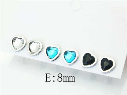 BC Wholesale Earrings Jewelry Stainless Steel Earrings Studs NO.#BC54E0171NE