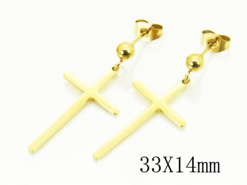 BC Wholesale Earrings Jewelry Stainless Steel Earrings Studs NO.#BC24E0074LE