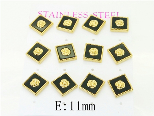 BC Wholesale Earrings Jewelry Stainless Steel Earrings Studs NO.#BC59E1189IME