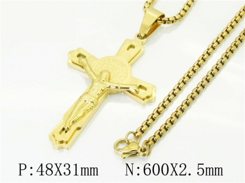 BC Wholesale Necklace Jewelry Stainless Steel 316L Necklace NO.#BC09N1396HJD