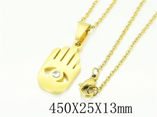 BC Wholesale Necklace Jewelry Stainless Steel 316L Necklace NO.#BC74N0074KO