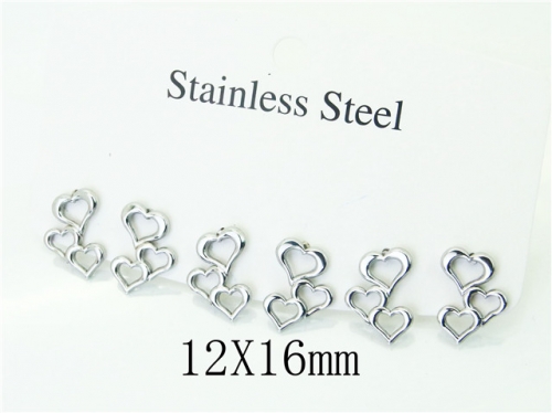 BC Wholesale Earrings Jewelry Stainless Steel Earrings Studs NO.#BC54E0172HHE