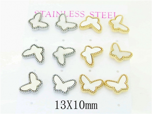 BC Wholesale Earrings Jewelry Stainless Steel Earrings Studs NO.#BC59E1156IKL