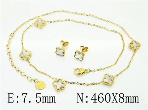 BC Wholesale Jewelry Sets 316L Stainless Steel Jewelry Earrings Pendants Sets NO.#BC32S0107HLQ