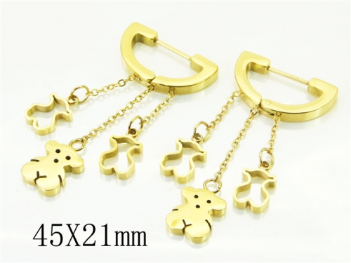BC Wholesale Earrings Jewelry Stainless Steel Earrings Studs NO.#BC80E0711OL