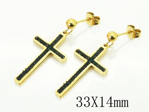 BC Wholesale Earrings Jewelry Stainless Steel Earrings Studs NO.#BC24E0073HSS