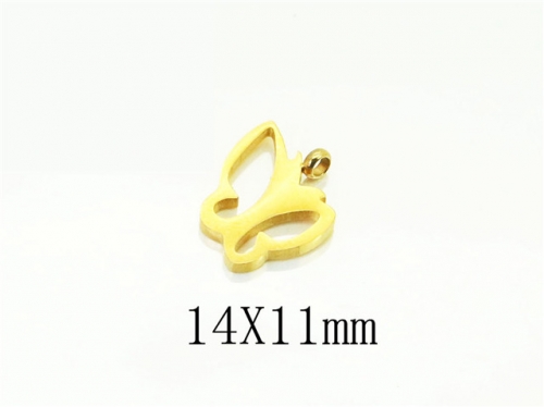 BC Wholesale DIY Jewelry Stainless Steel 316L Bead Charm Pendants Fittings NO.#BC54A0020IQ