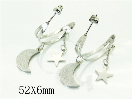 BC Wholesale Earrings Jewelry Stainless Steel Earrings Studs NO.#BC80E0714LL