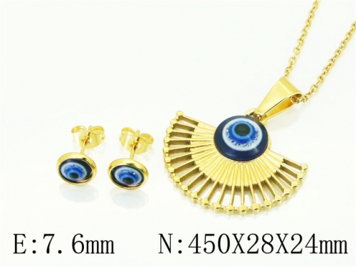 BC Wholesale Jewelry Sets 316L Stainless Steel Jewelry Earrings Pendants Sets NO.#BC12S1297MLQ