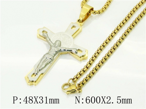 BC Wholesale Necklace Jewelry Stainless Steel 316L Necklace NO.#BC09N1400HJZ