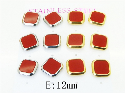 BC Wholesale Earrings Jewelry Stainless Steel Earrings Studs NO.#BC59E1212IKL