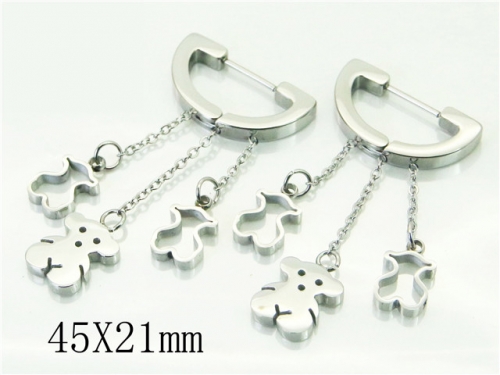 BC Wholesale Earrings Jewelry Stainless Steel Earrings Studs NO.#BC80E0710OE
