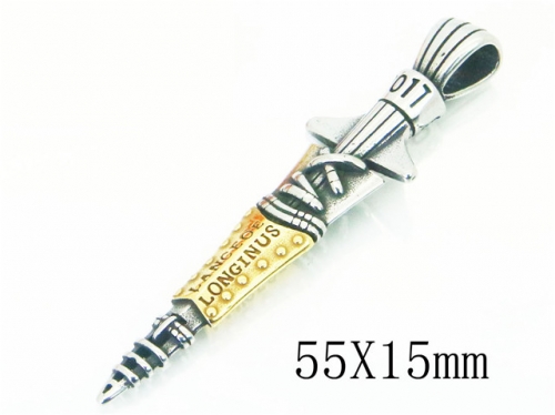 BC Wholesale Pendants Jewelry Stainless Steel 316L Jewelry Fashion Pendant NO.#BC31P0115OL