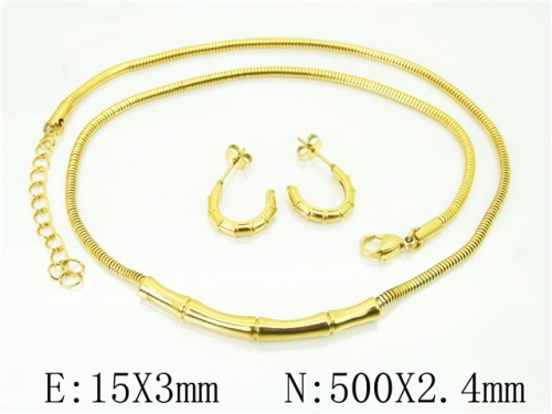 BC Wholesale Jewelry Sets 316L Stainless Steel Jewelry Earrings Pendants Sets NO.#BC12S1293HCC