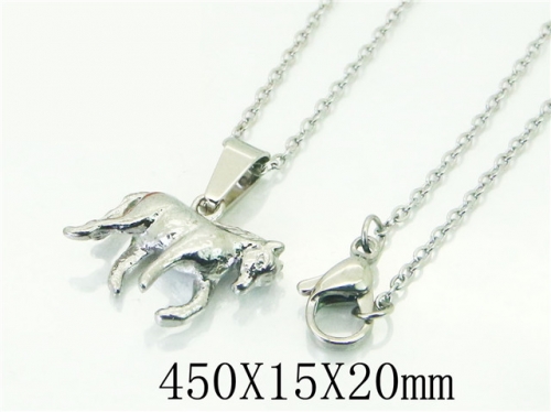 BC Wholesale Necklace Jewelry Stainless Steel 316L Necklace NO.#BC74N0054LW