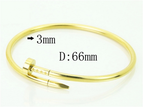 BC Wholesale Bangles Jewelry Stainless Steel 316L Bangle NO.#SJ60B1600PQ