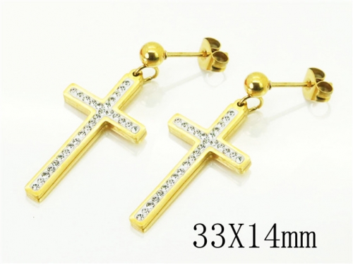 BC Wholesale Earrings Jewelry Stainless Steel Earrings Studs NO.#BC24E0072HAA