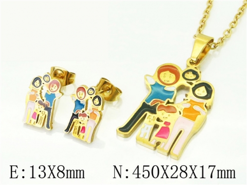 BC Wholesale Jewelry Sets 316L Stainless Steel Jewelry Earrings Pendants Sets NO.#BC34S0128MA