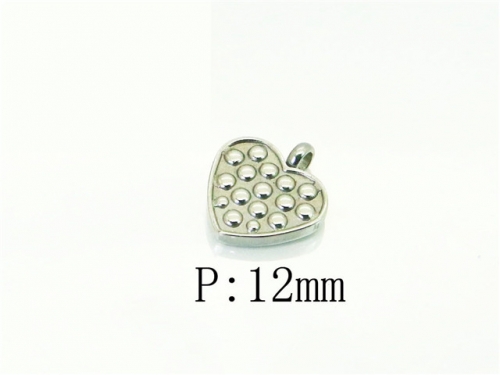 BC Wholesale DIY Jewelry Stainless Steel 316L Bead Charm Pendants Fittings NO.#BC54A0025HLC